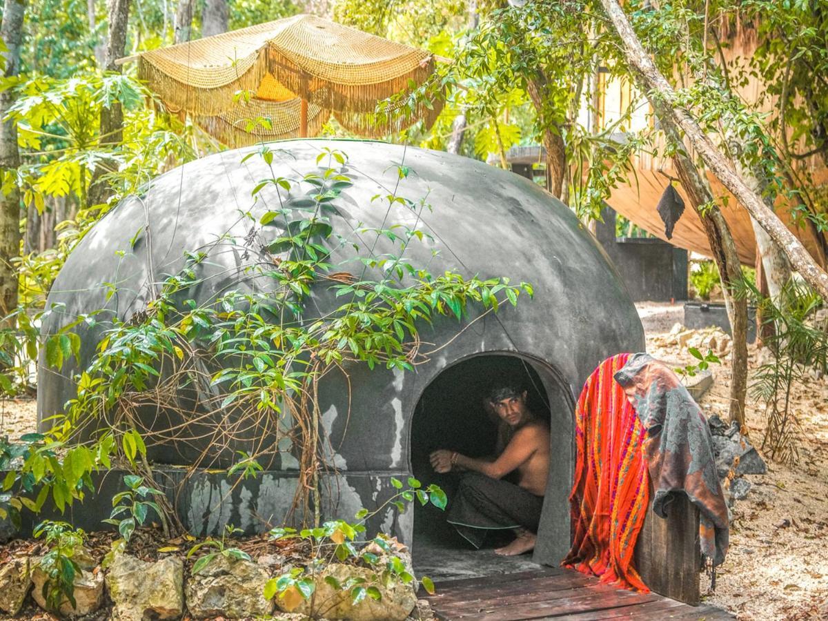 Casa Del Arbol At Villa Duendes Akumal Exteriér fotografie