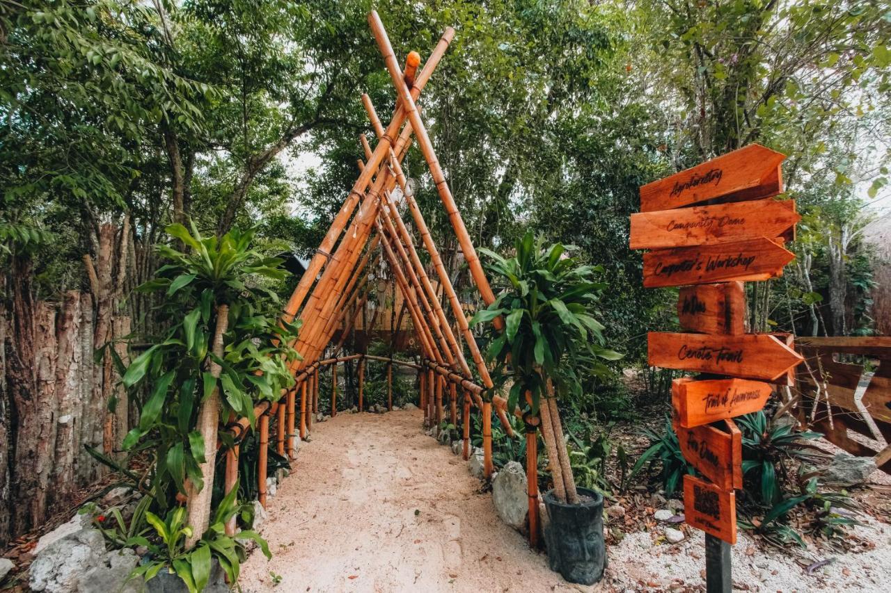 Casa Del Arbol At Villa Duendes Akumal Exteriér fotografie