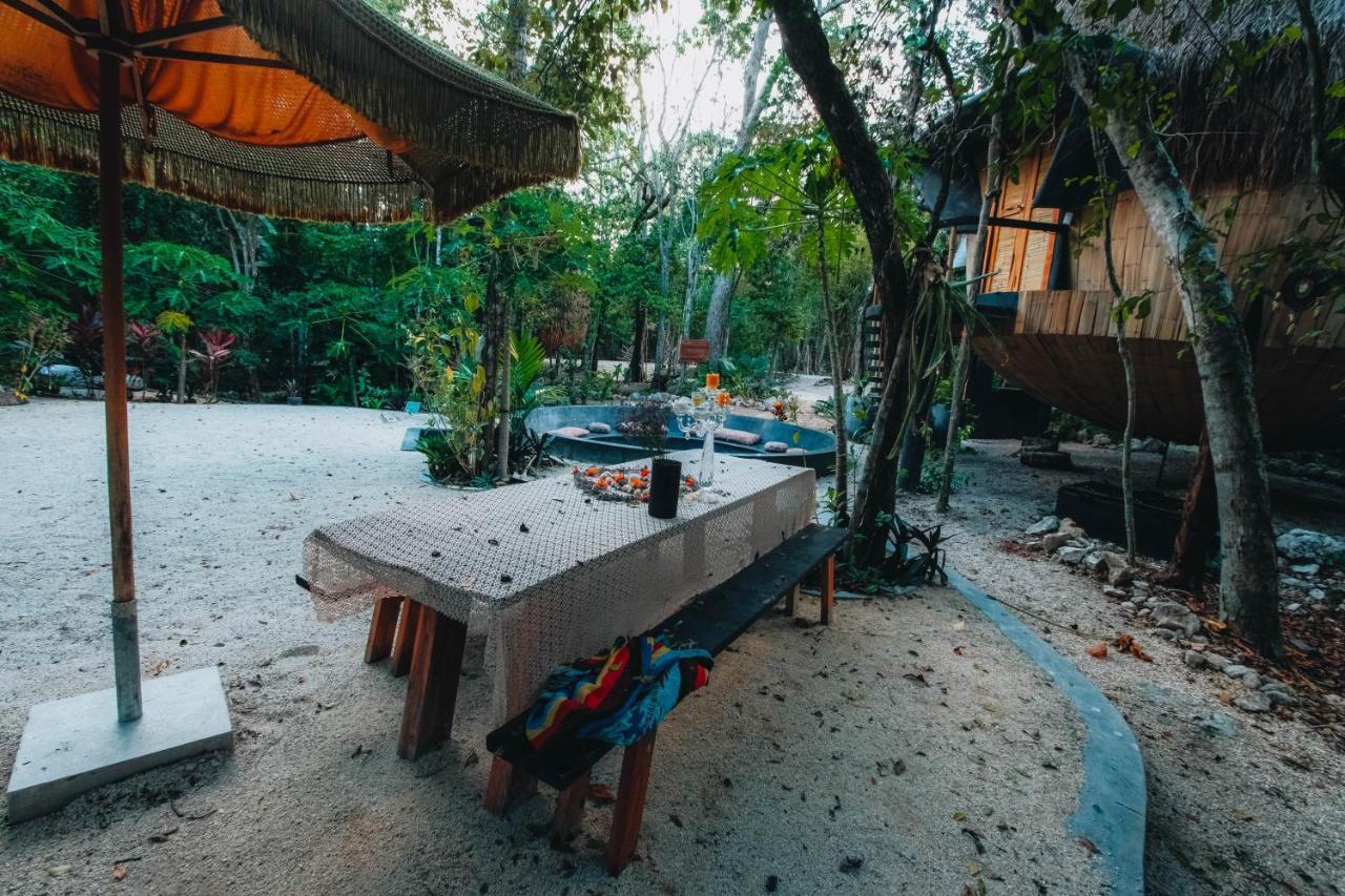 Casa Del Arbol At Villa Duendes Akumal Exteriér fotografie